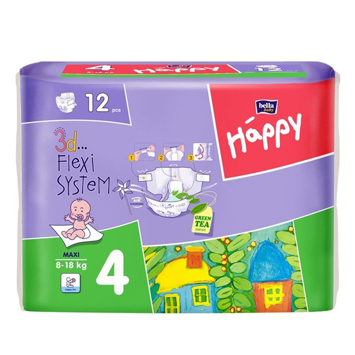 pampers 4 64 szt