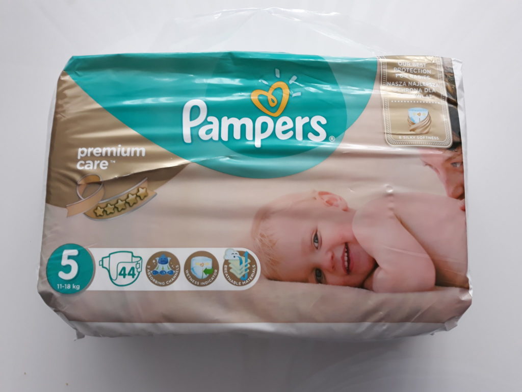 pampers sensitive sklad