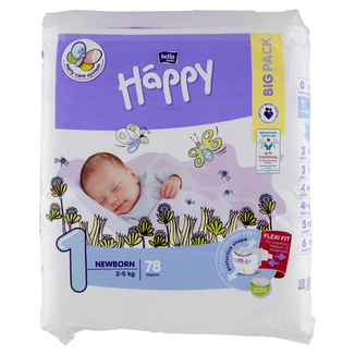 Japońskie pieluszki Moony Natural M 6-11kg próba 3szt