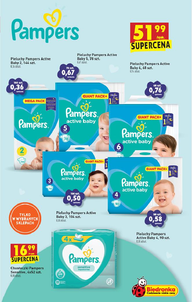 carrefour 10 lutego pampers ptomocja