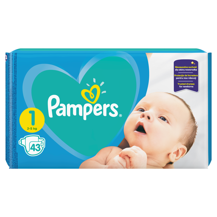 pampers 5-8 kg 208 sztuk