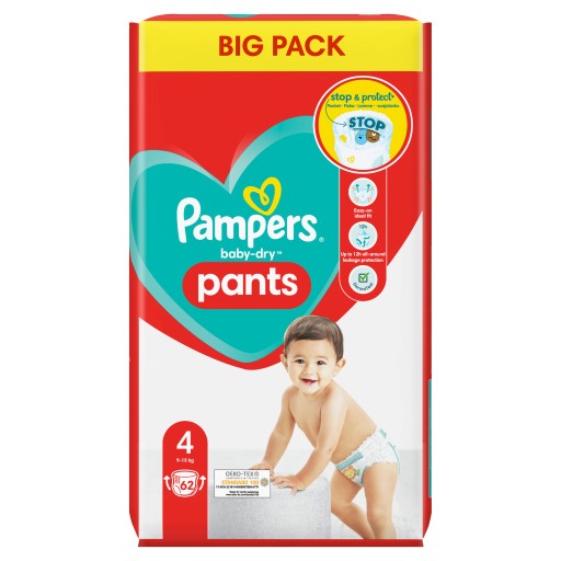 pampers pants 52 szt