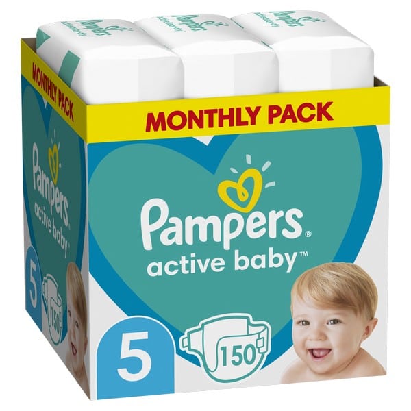 pampers chusteczki miesieczny zapas