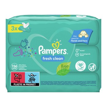 pampers chusteczki nawilżane cena