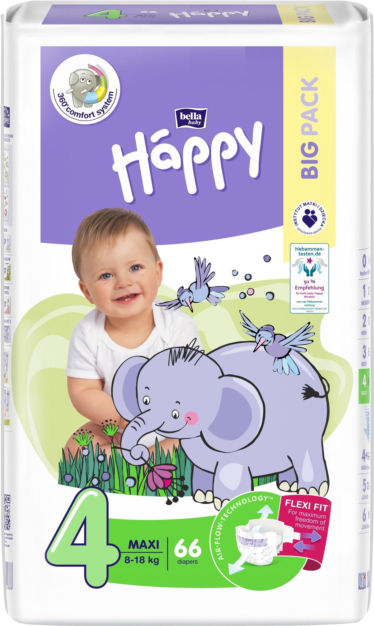 pieluchy pampers najwieksze