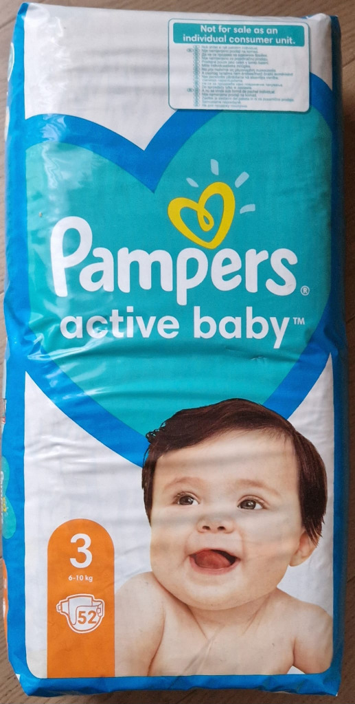 chusteczki pampers 6 pak