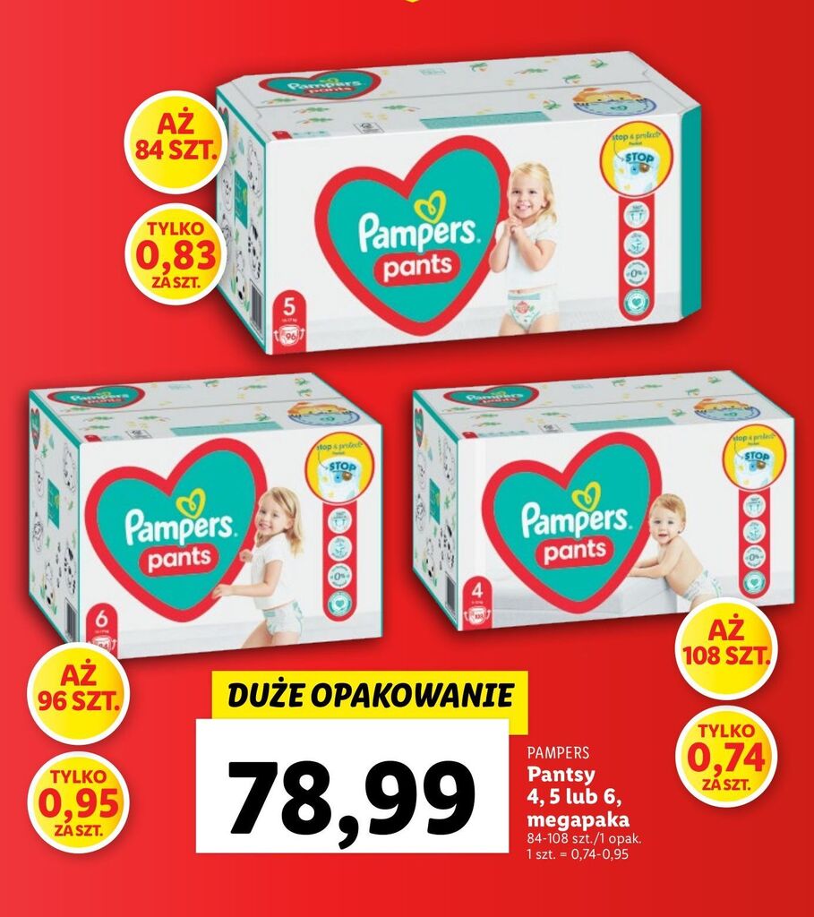 pieluchy pampers z niemiec