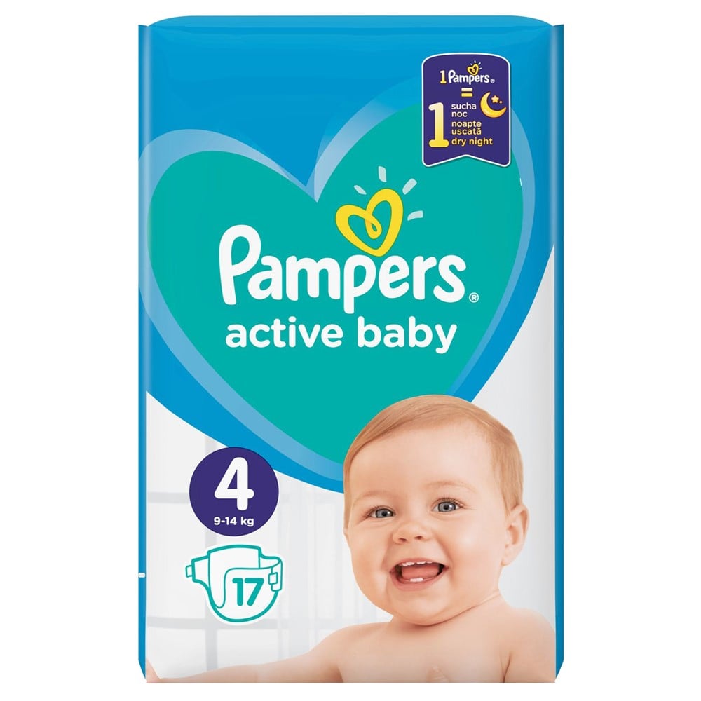 pampers opakowania