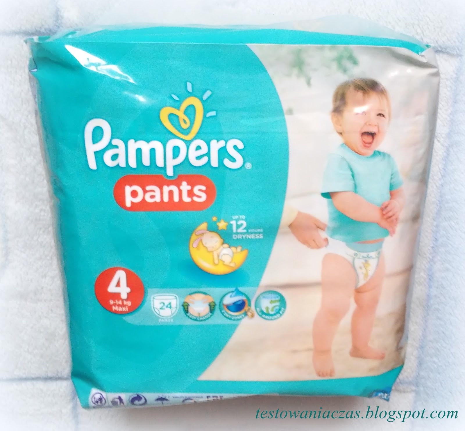 stickers on box pampers