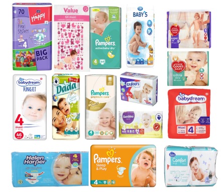 pampers sensitive chusteczki dla niemowląt 6 x 56 sztuk