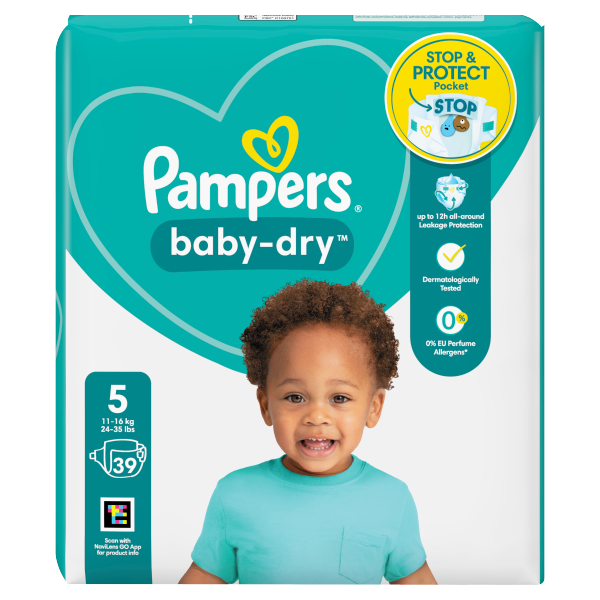 pampers 3 babydry 68