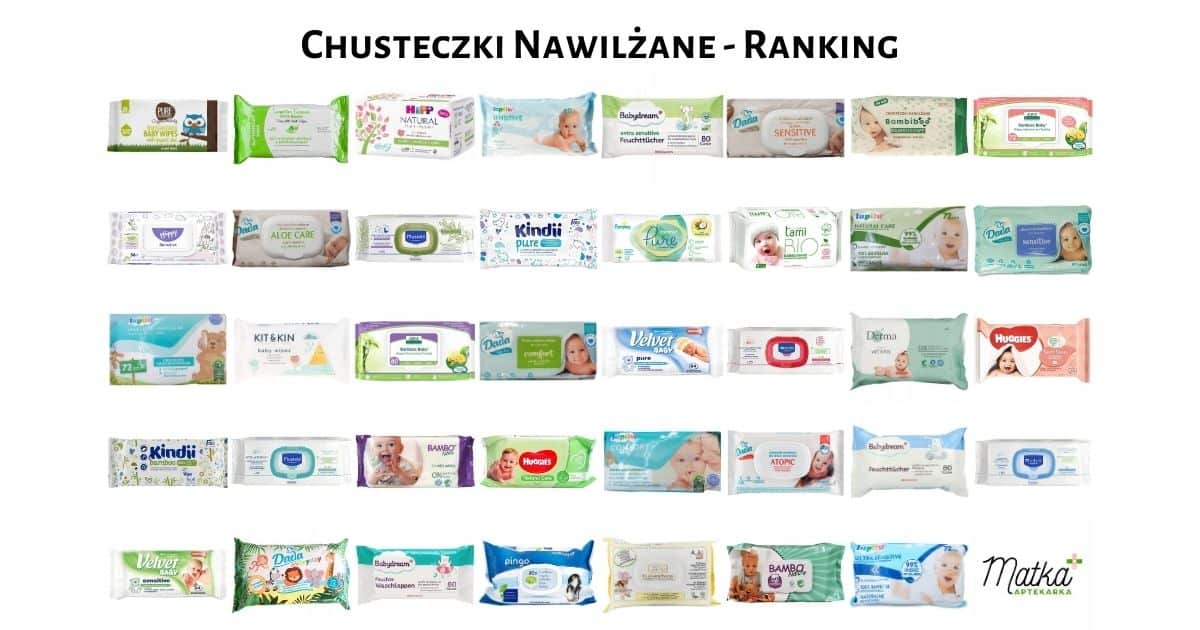 waters czy pampers pure chusteczki