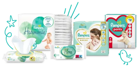 pampers 0 sztuk