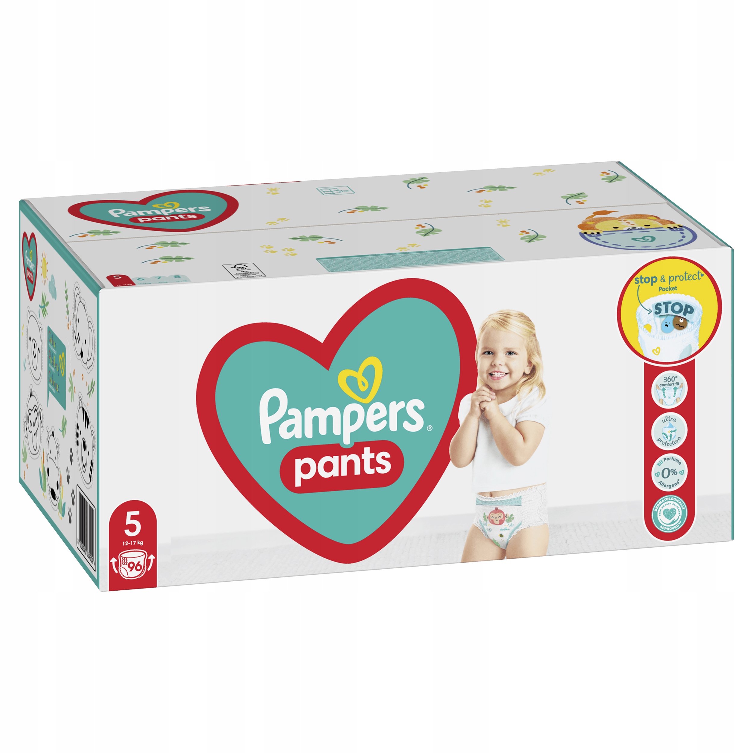 pampers 6 10 sztuk