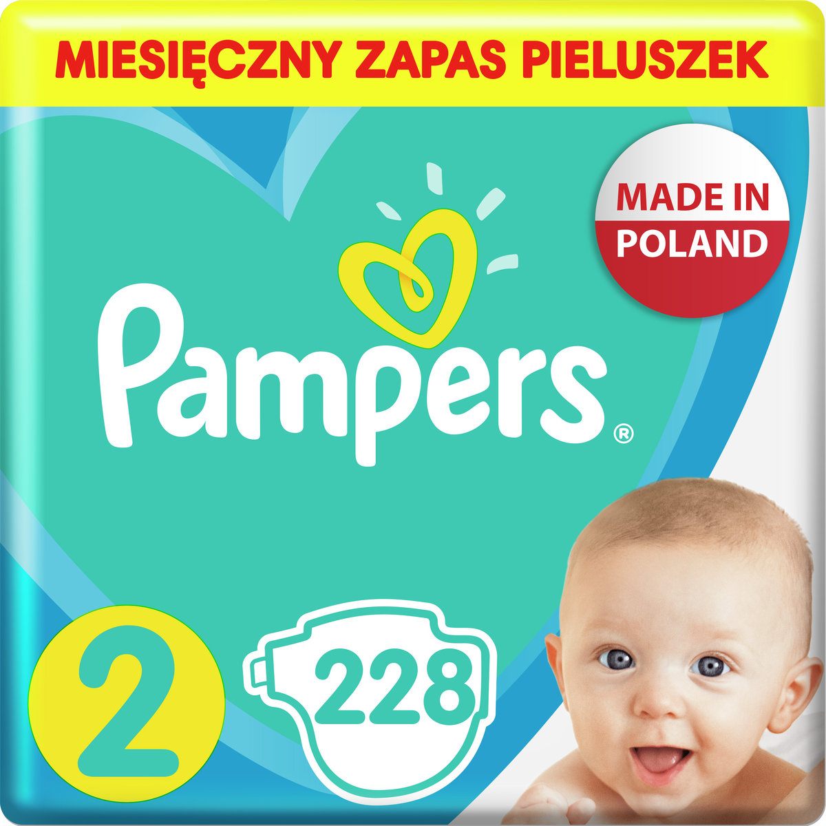 pieluchy pampers 1 100 sztuk