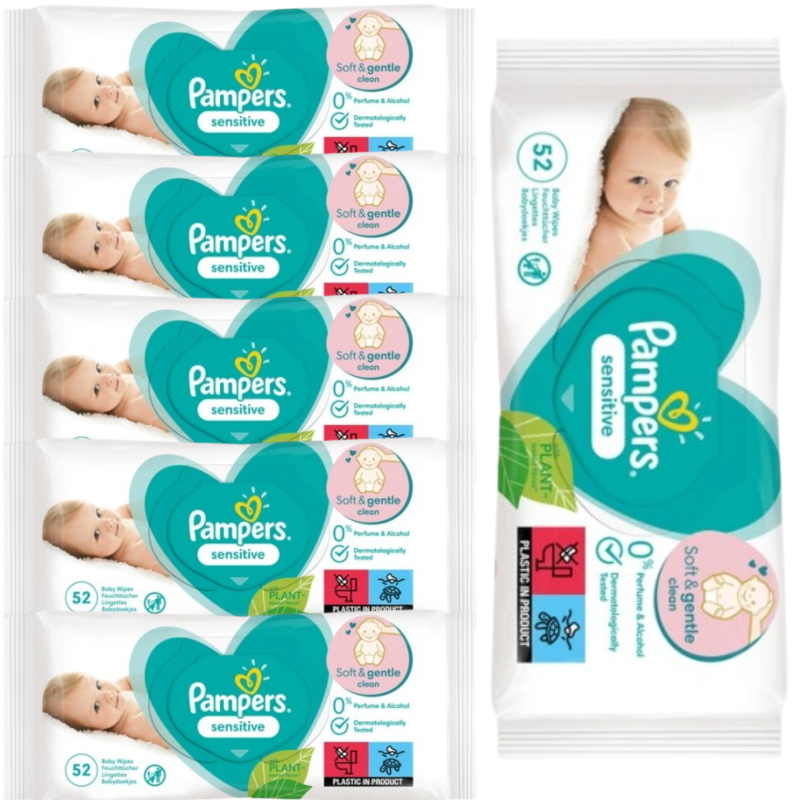 pielucha pampers cena 50 szt