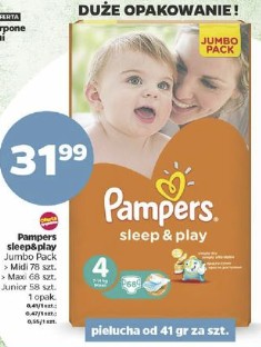 pampers sleep and play junior