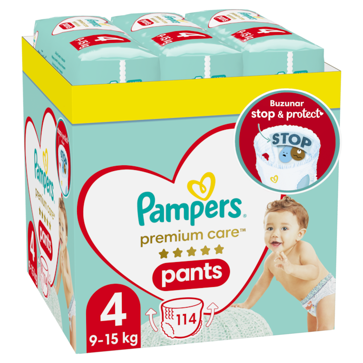 pampers pants pieluchomajtki rozmiar 5 junior megabox 96 sztuk