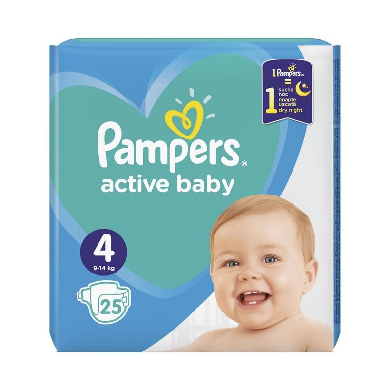 pampers baby active dry 5