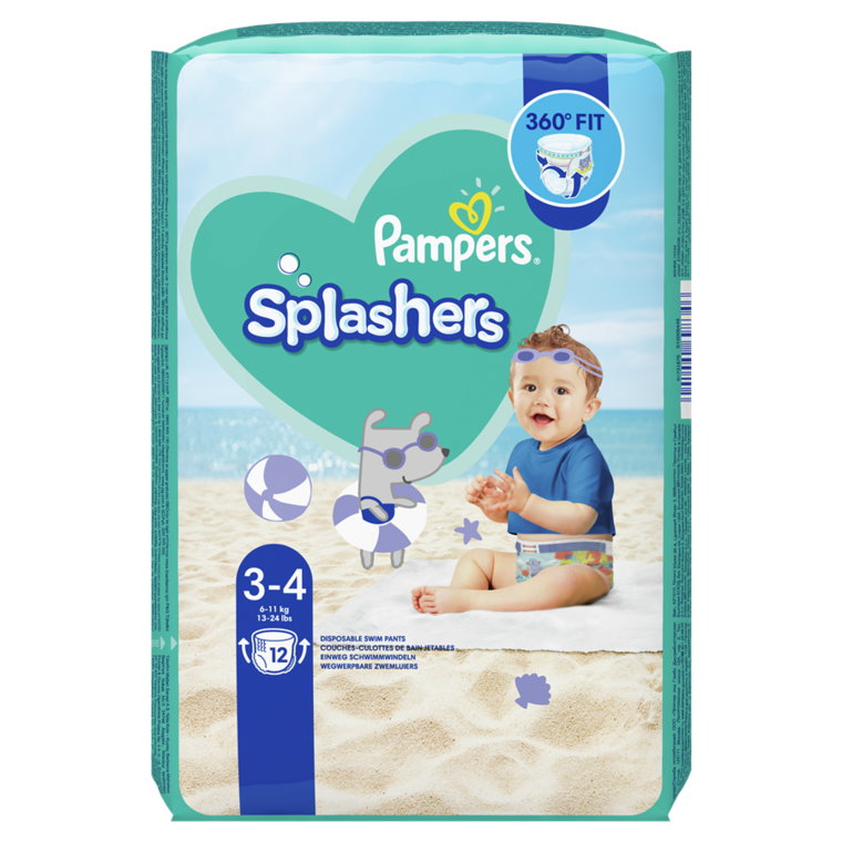 pampers splashers size 6