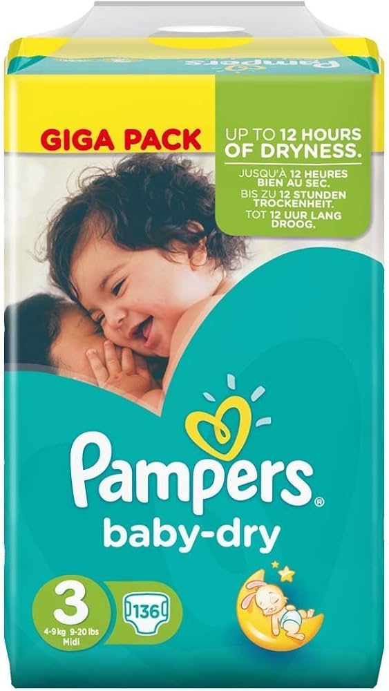 pieluchy pampers 4+ 152 sztuki