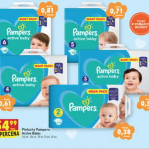 pampers rodzaje pieluszek