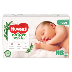 Japońskie pieluszki Moony Natural NB 0-5kg próba 3szt