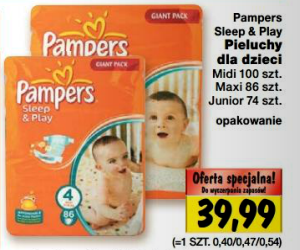 pieluchy pampers 3 najtaniej