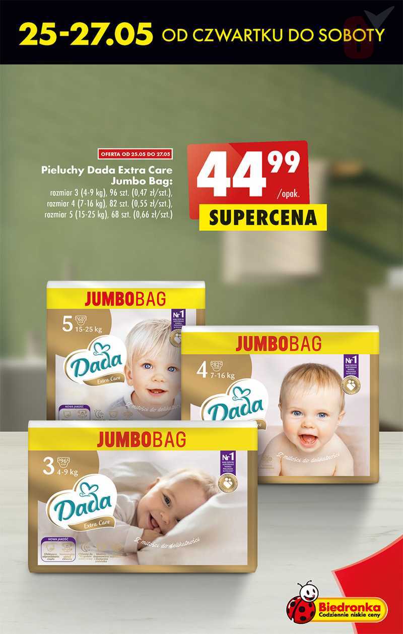 pieluchy dada 3-6 kg