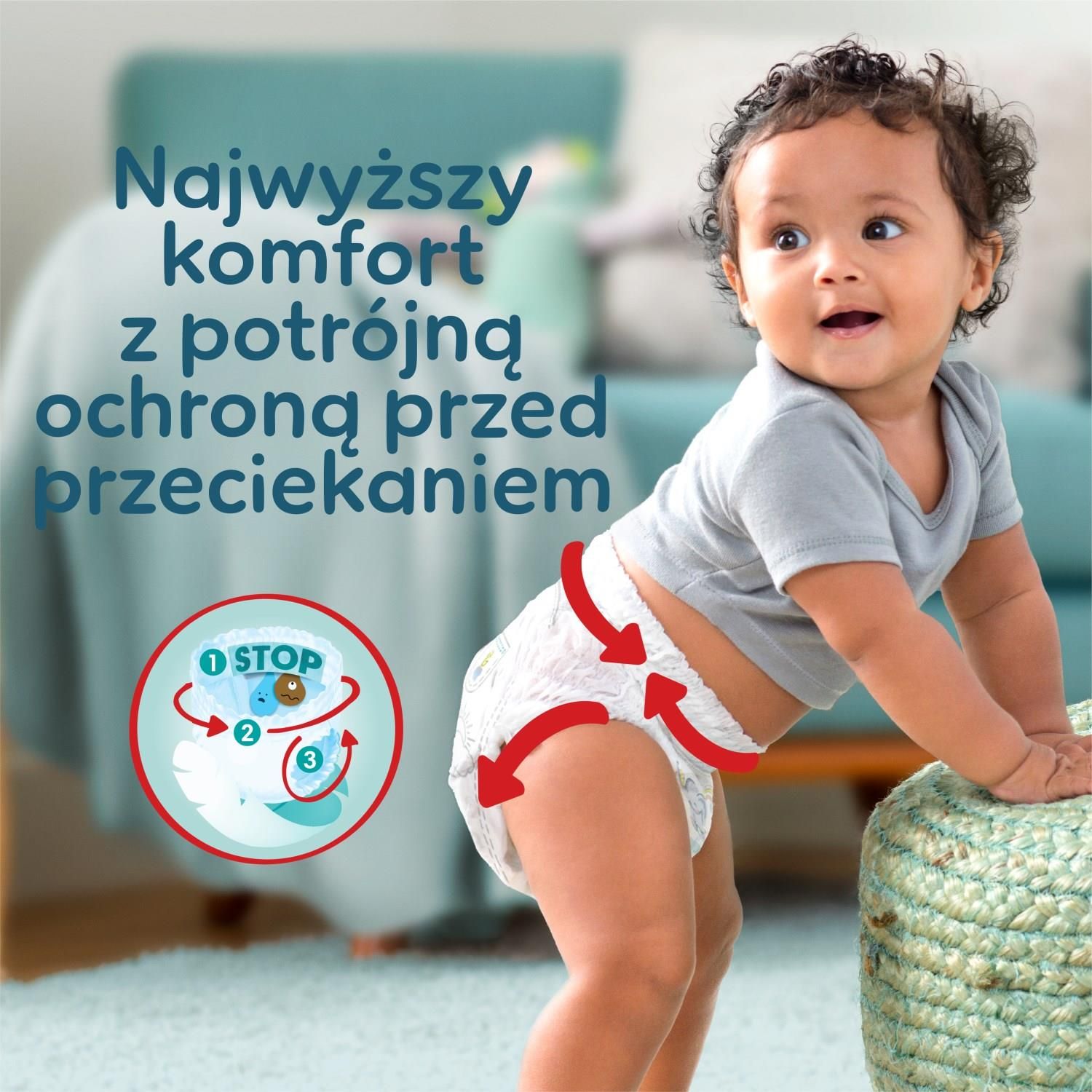 pieluchomajtki pampers 5 biedronka