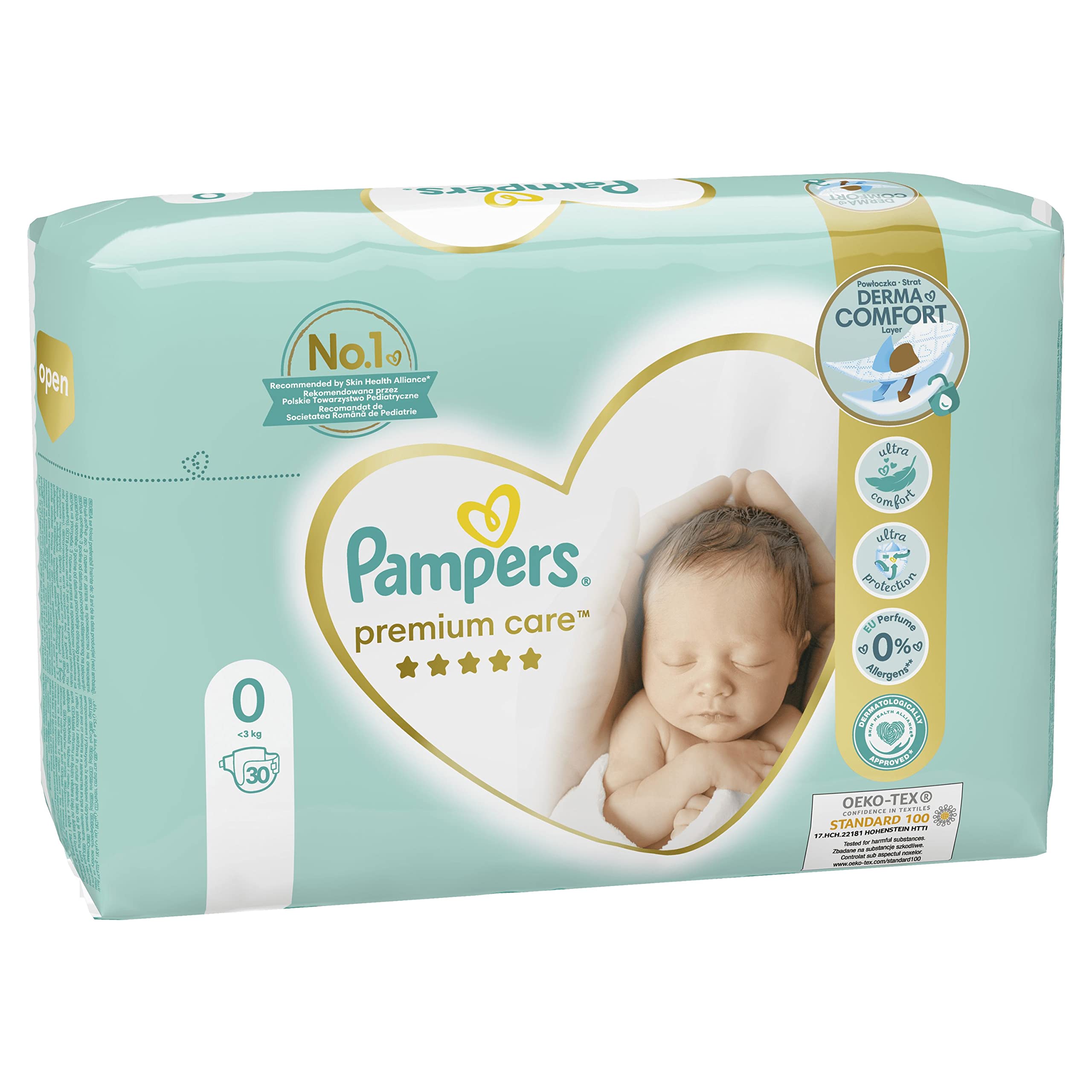 custeczki pampers sensitive skład