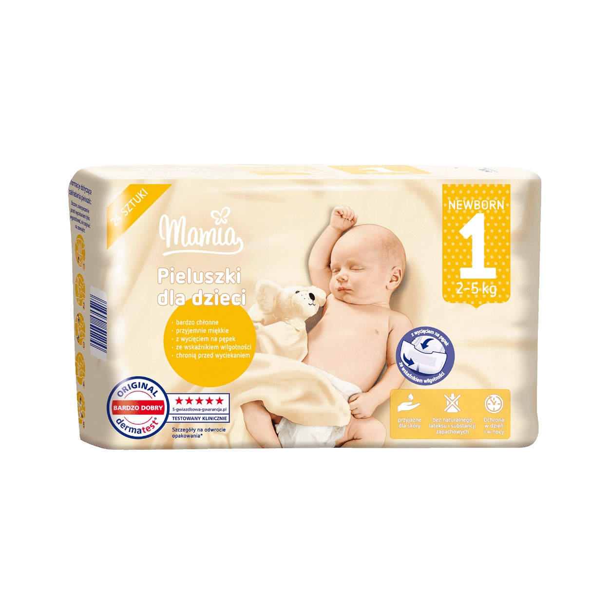 pampers pudło