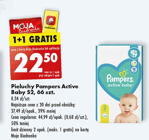 pieluchy pampers active baby giant pack 3 midi 90 szt