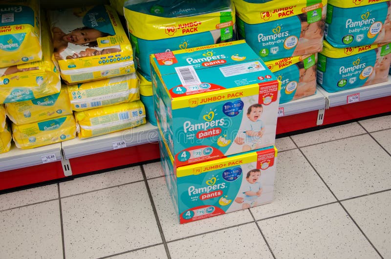 rosmann pieluchomajtki pampers 5