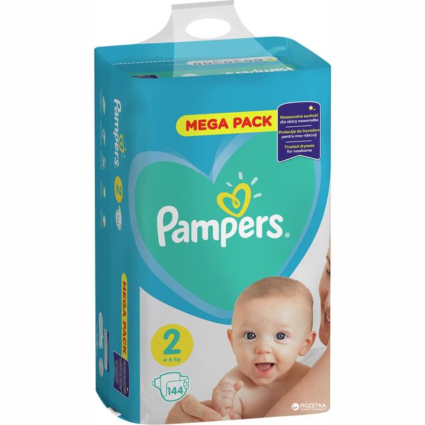 tanie pampersy pampers 4