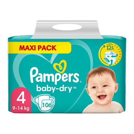 pampers pure water sklad