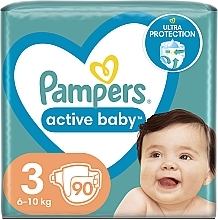 pampers pieluszki active baby 3 midi waga