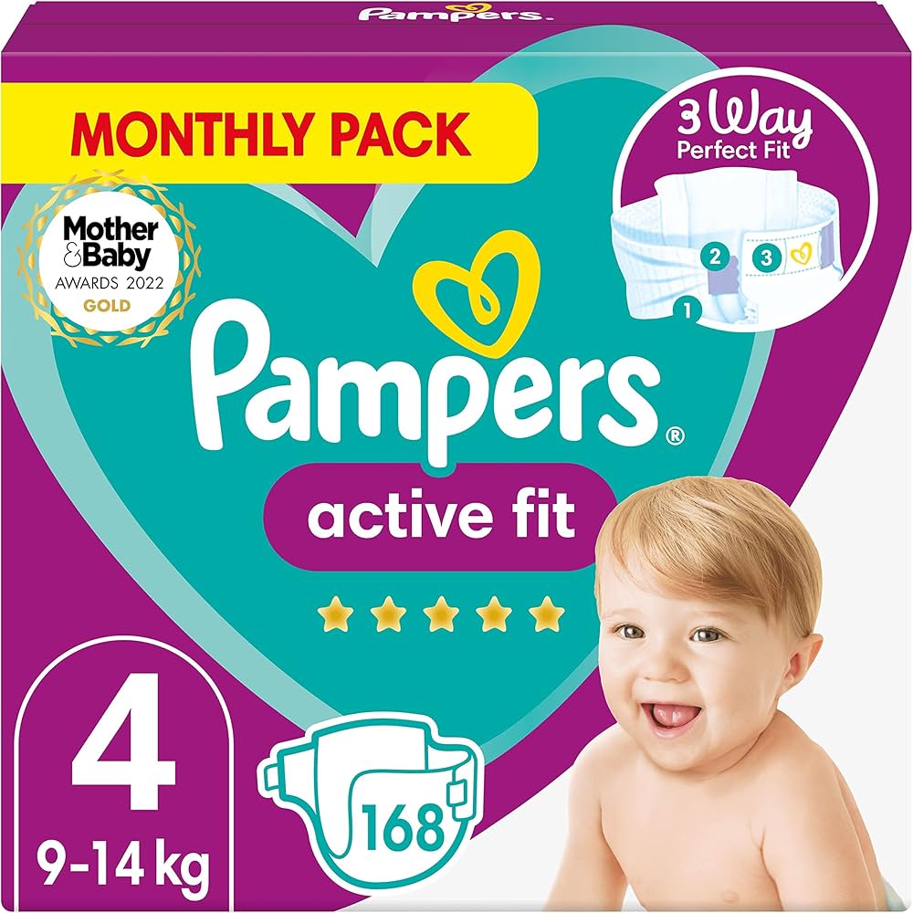 pampers 174 baby active