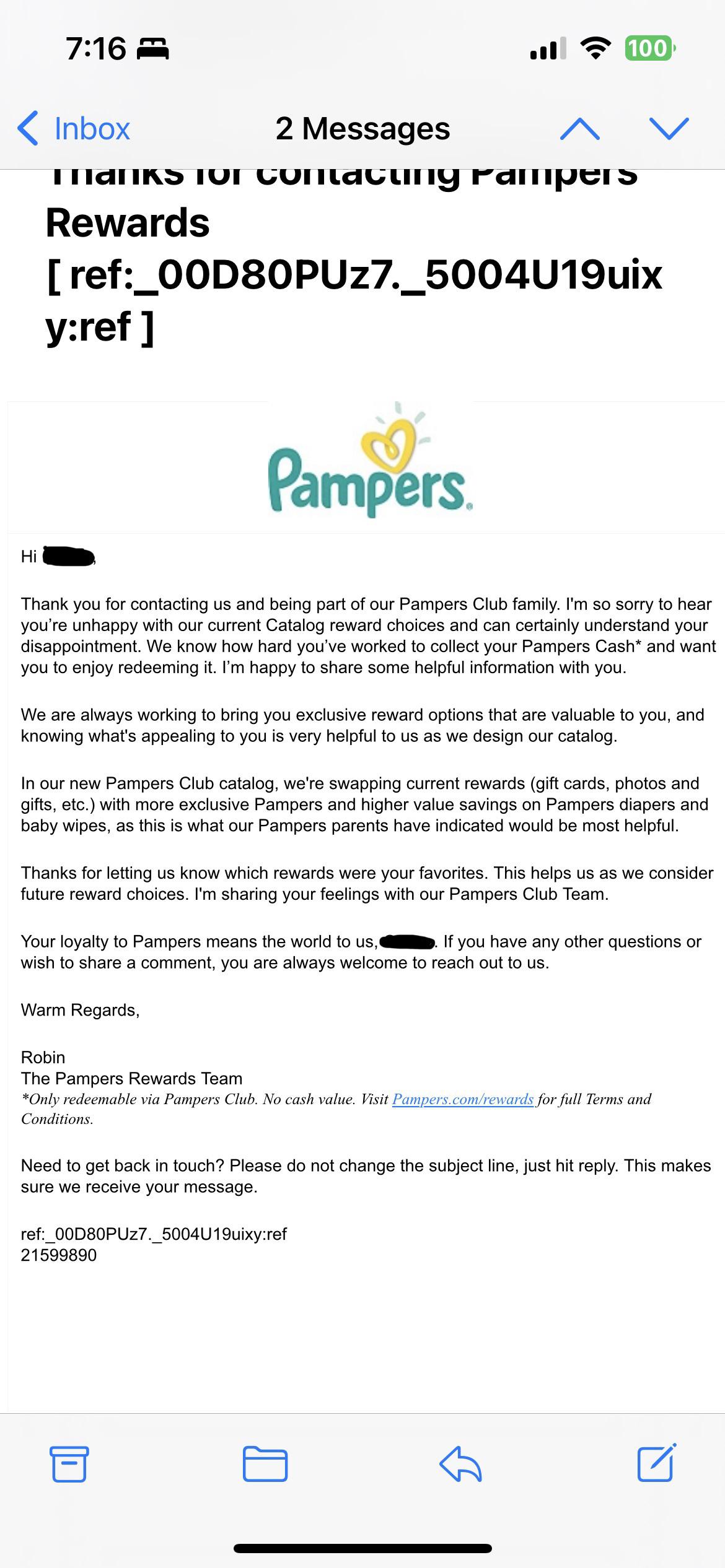 pampers kipon