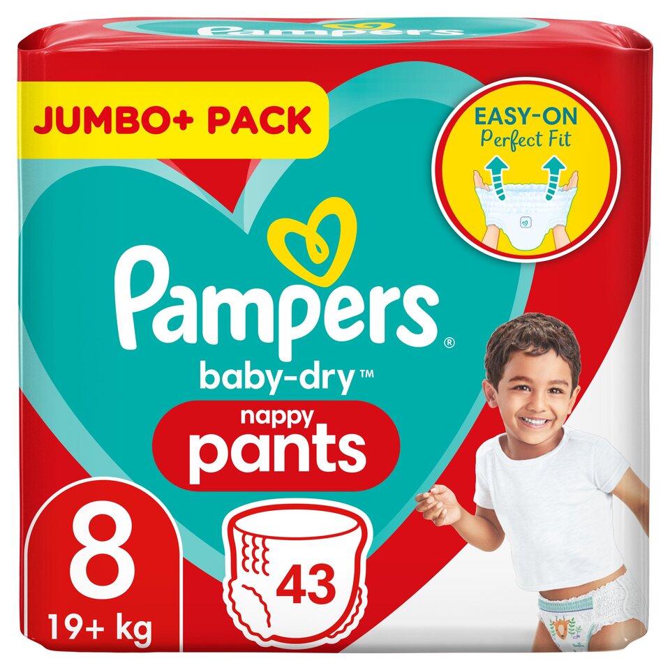 pampers z podkładu