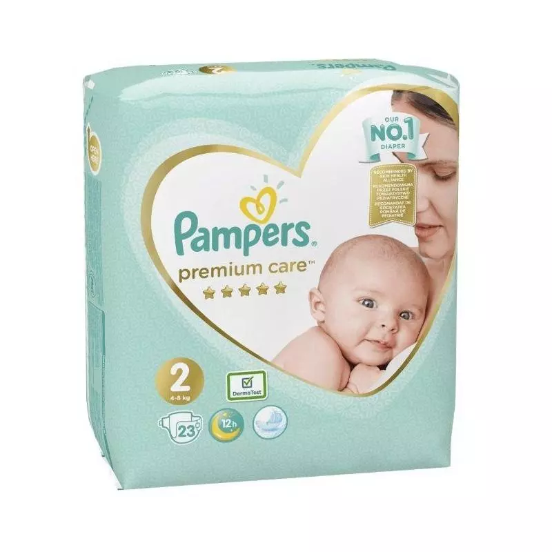 pierwsze pieluchy pampers