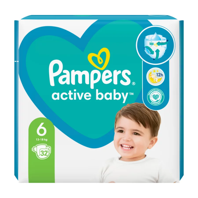 pampers new baby-dry pieluchy 3 mini 100szt