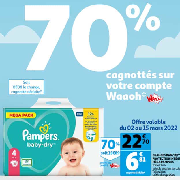 promocja pampers auchan 9 maja 2017