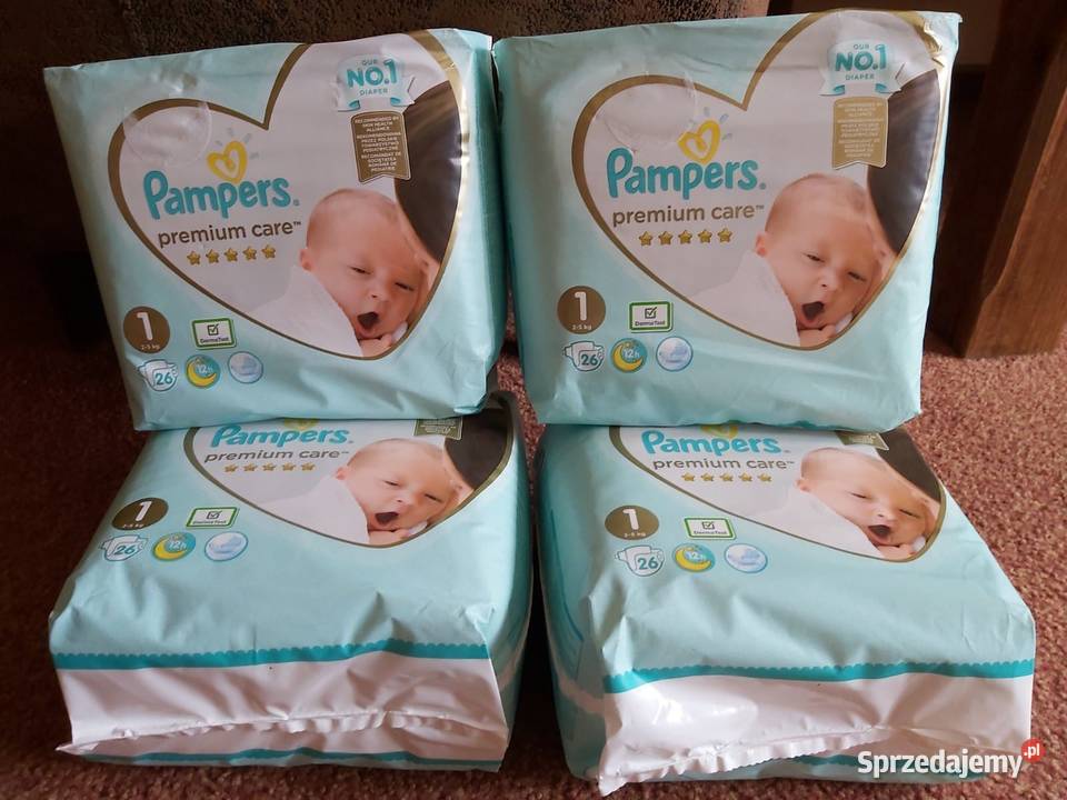 4 pak chusteczki pampers