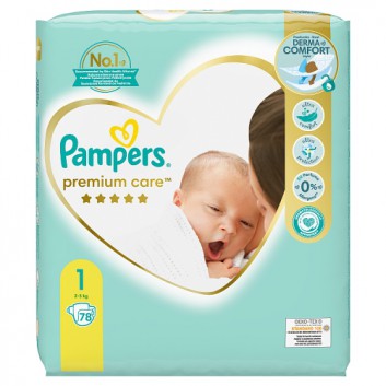 pampers biale 2