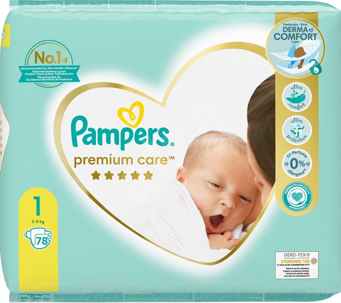 różnice w pieluchy pampers premium care nowe a stare