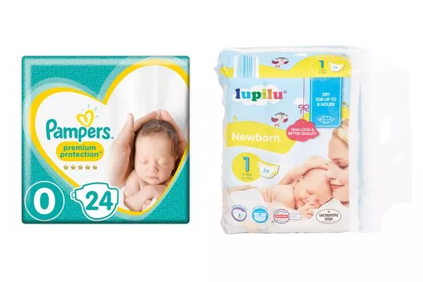 podróbki pampersow pampers