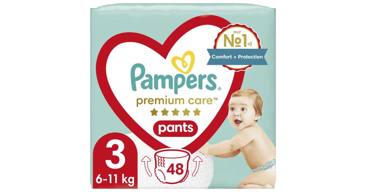 pampers przemaka bokami