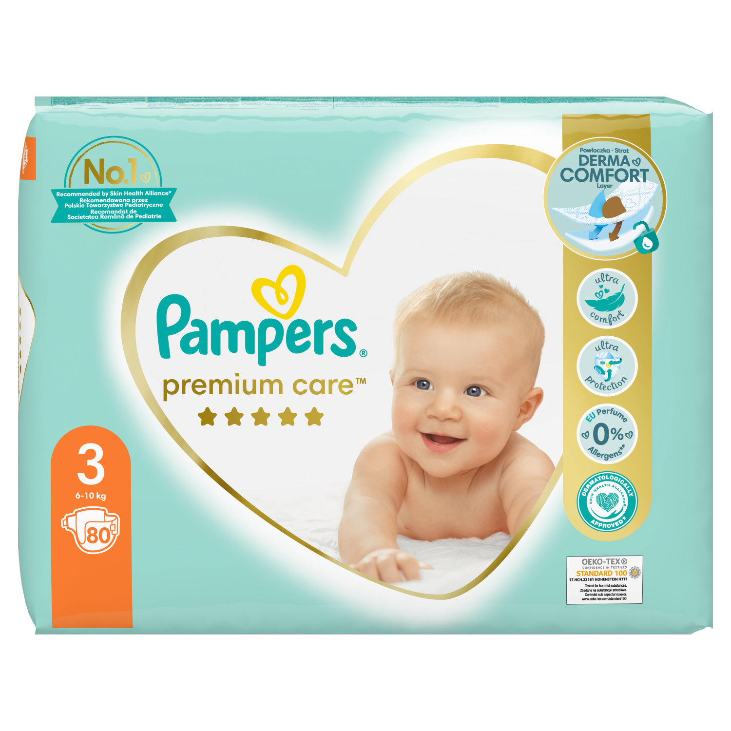 pampers opakowanie kiedys