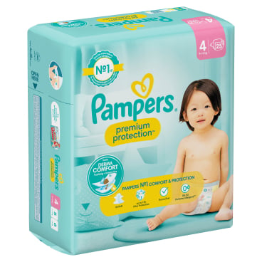 pampers new born baby 2